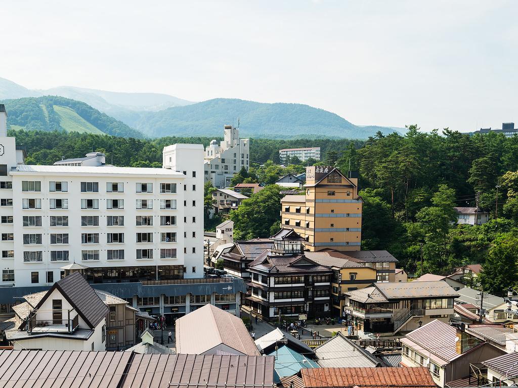 Kusatsu Onsen Futabaya Exterior foto